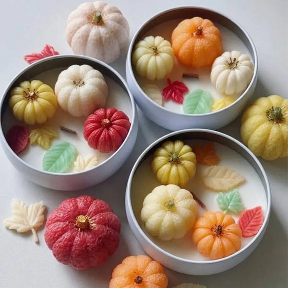 Pumpkin Patch Seasonal Soy Candle - Seasonal Soy Wax Candle for Home Decor and Gifting - handmade home fragrance gift
