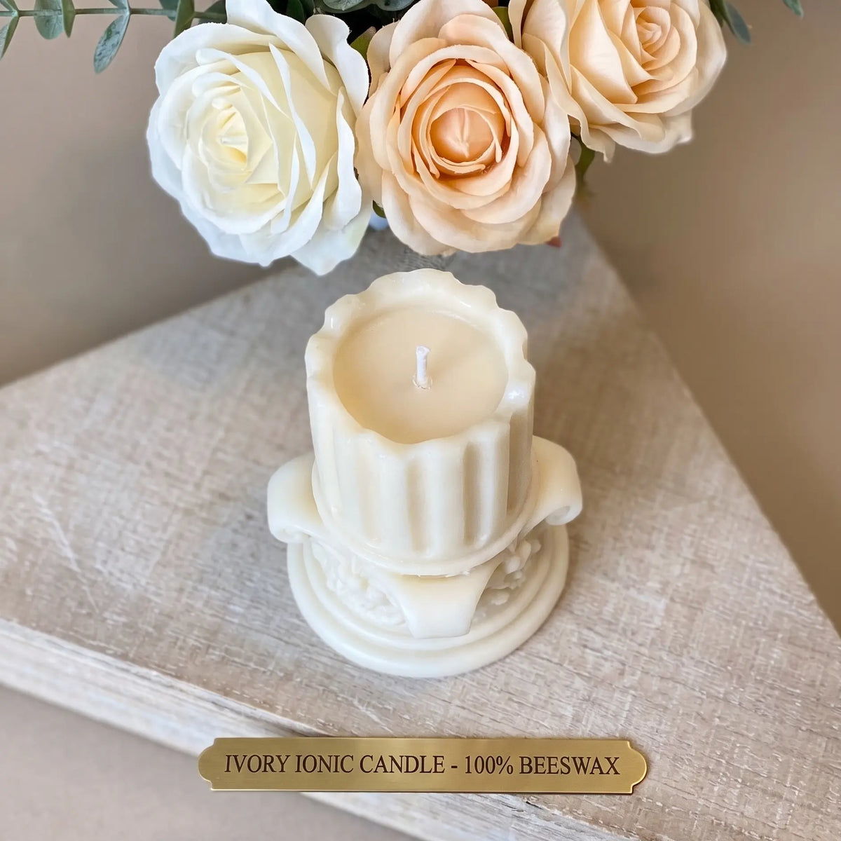 Romano Pillar Candle | Elegant Home Decor