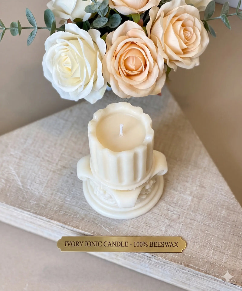 Romano Pillar Candle | Elegant Home Decor