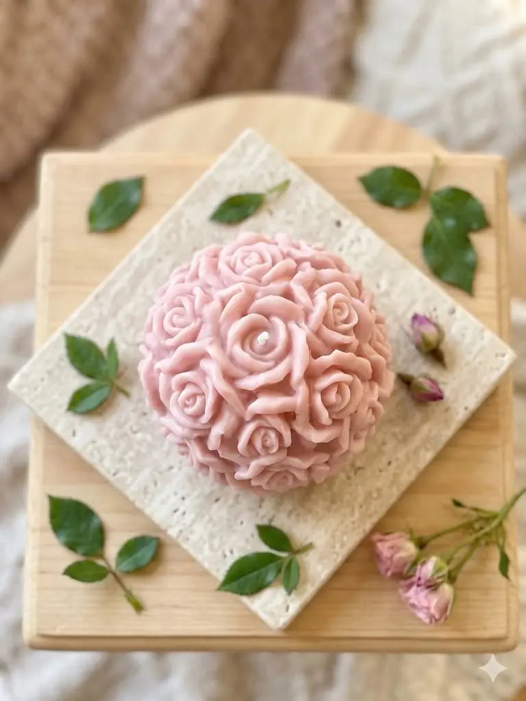 Rose Blossom Candle