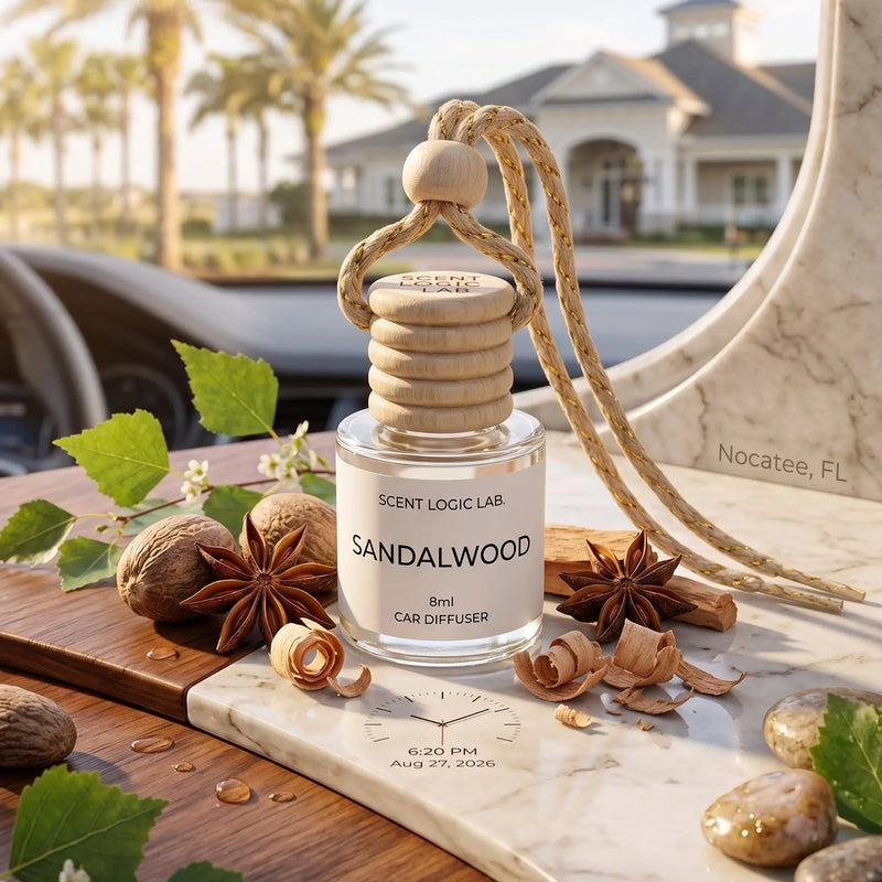 Luxury 8ml Car Diffuser in Nature Scents - handmade home fragrance gift