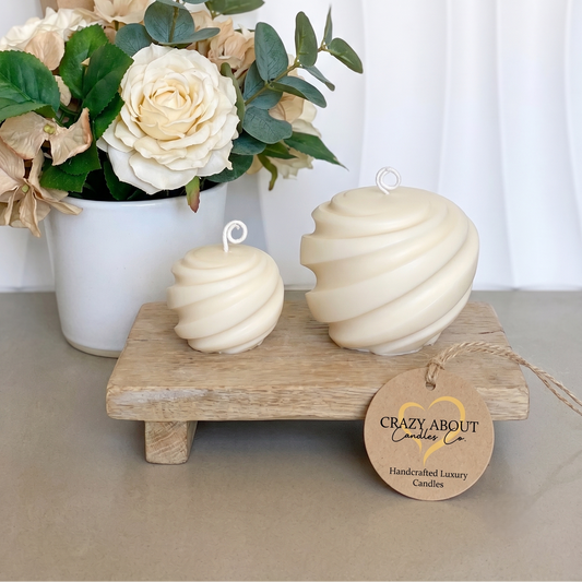 Swirl Candle | Minimalist Creation - handmade home fragrance gift
