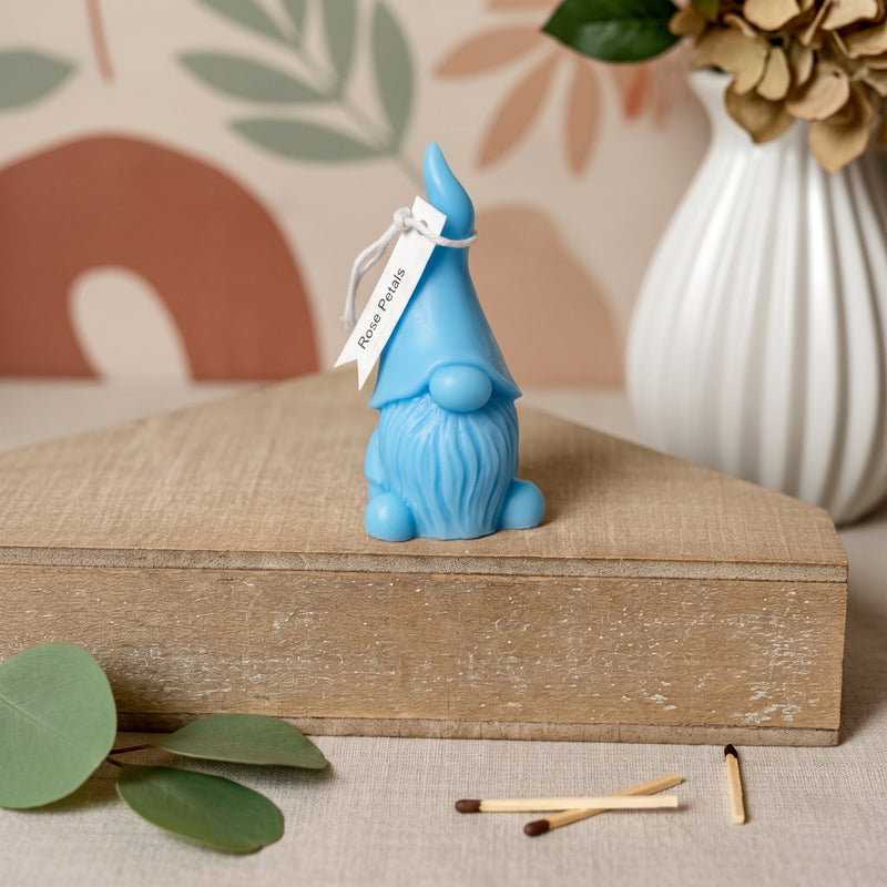 Gnome Scented Candle | Handcrafted Home Decor - handmade home fragrance gift