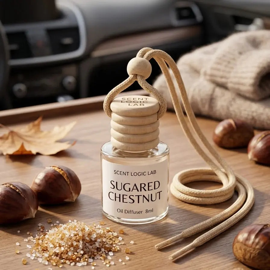 Luxury Car Diffuser Christmas Scents – Long-Lasting 8ml Holiday Fragrance - handmade home fragrance gift