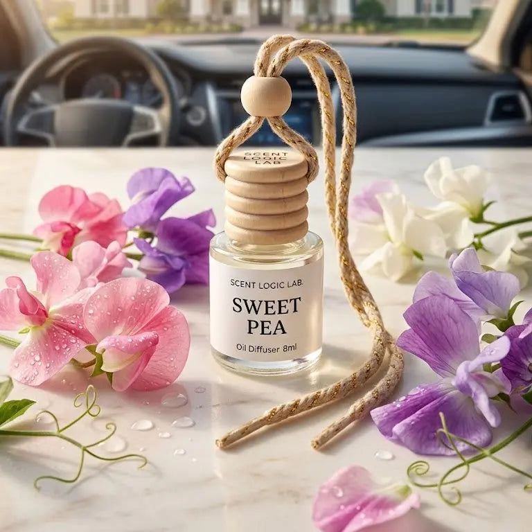 Luxury 8ml Car Diffuser in Fruity Scents - handmade home fragrance gift