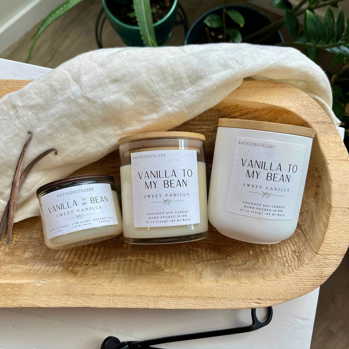 Vanilla To My Bean – Luxury Handmade Coconut Soy Candle