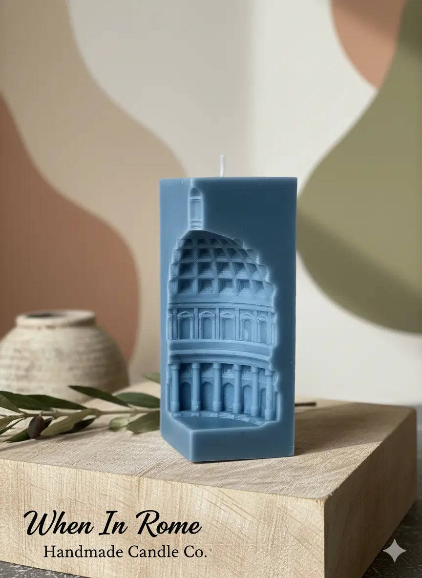 When In Rome Handmade Candle – A Fragrant Journey to Italy - handmade home fragrance gift
