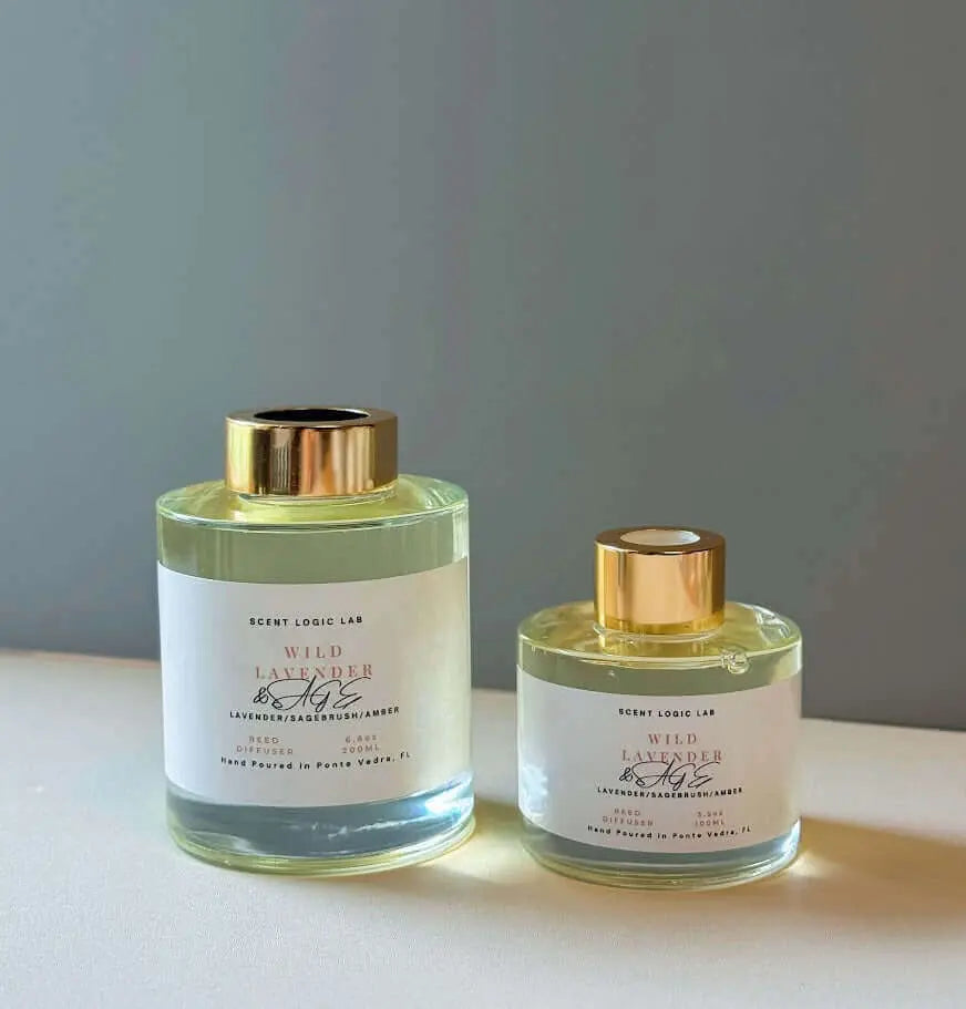 Wild Lavender Reed Diffuser – 100ml & 200ml | Hand-Poured Aroma for Home or Office - Kind Gifts Co.