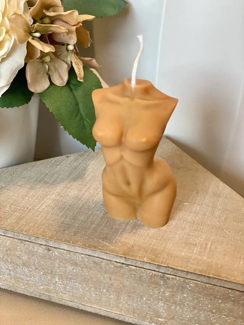 Female Body Candle | Handmade Home Decor - handmade home fragrance gift