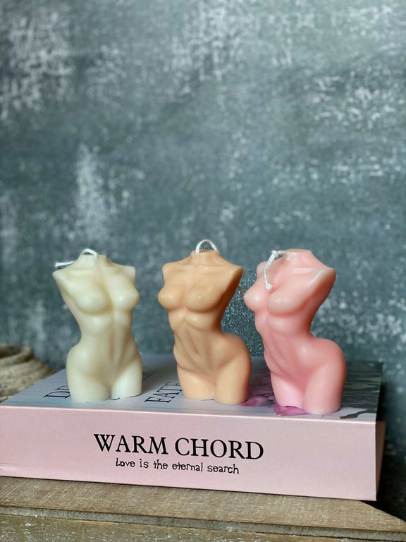 Female Body Candle | Handmade Home Decor - handmade home fragrance gift