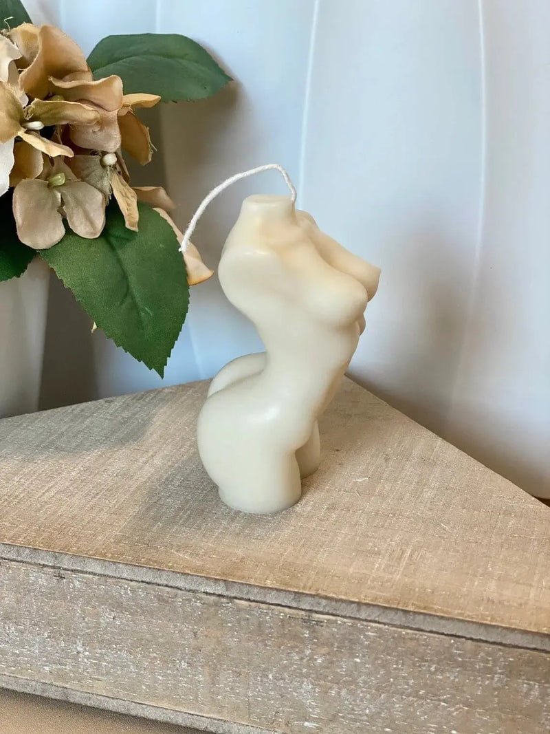Female Body Candle | Handmade Home Decor - handmade home fragrance gift