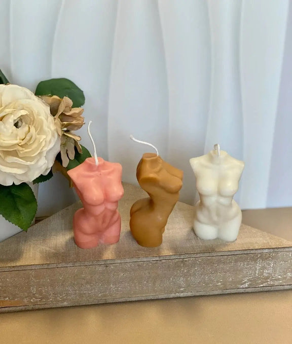 Female Body Candle | Handmade Home Decor - handmade home fragrance gift