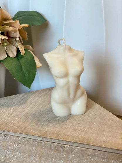 Female Body Candle | Handmade Home Decor - handmade home fragrance gift