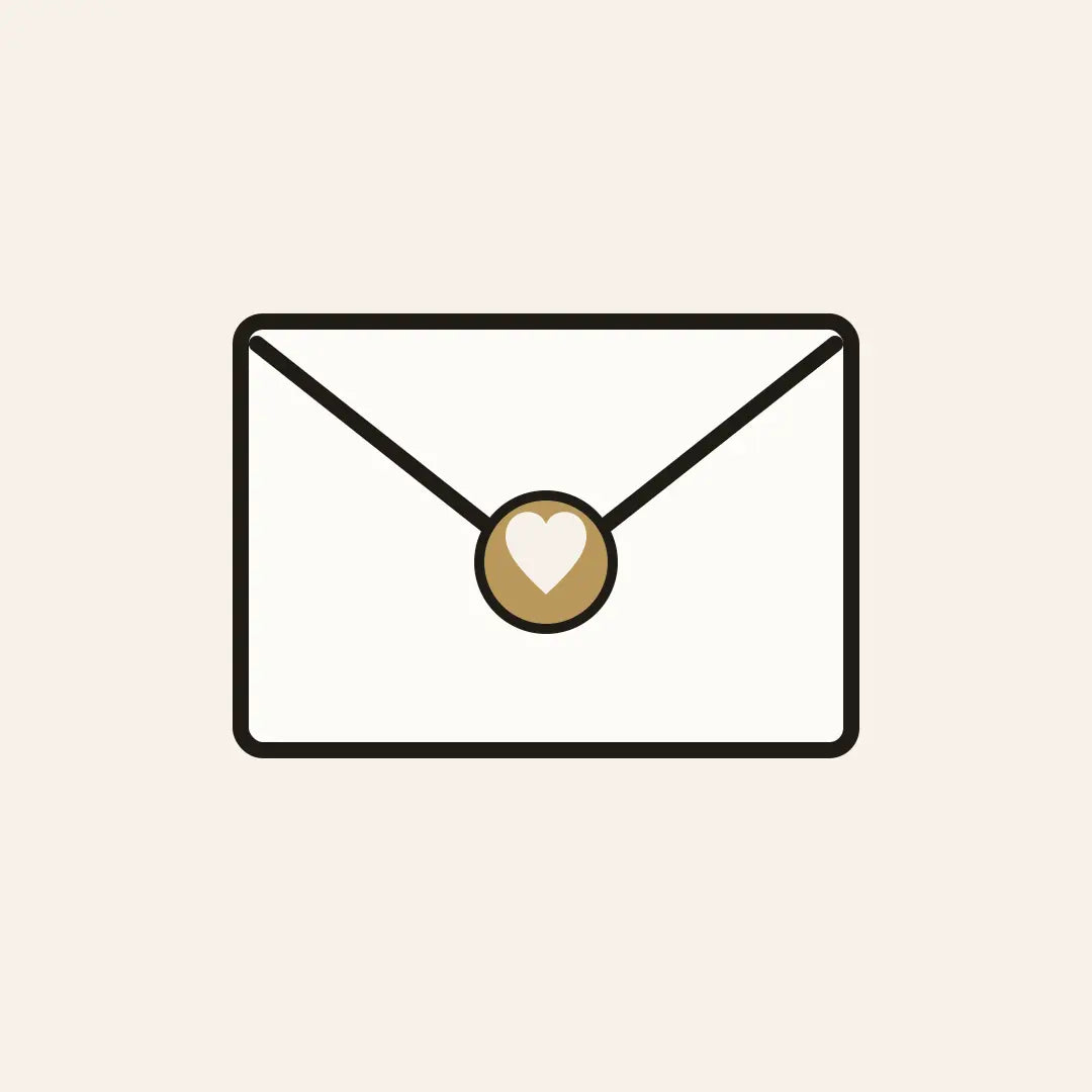 Gift note card icon
