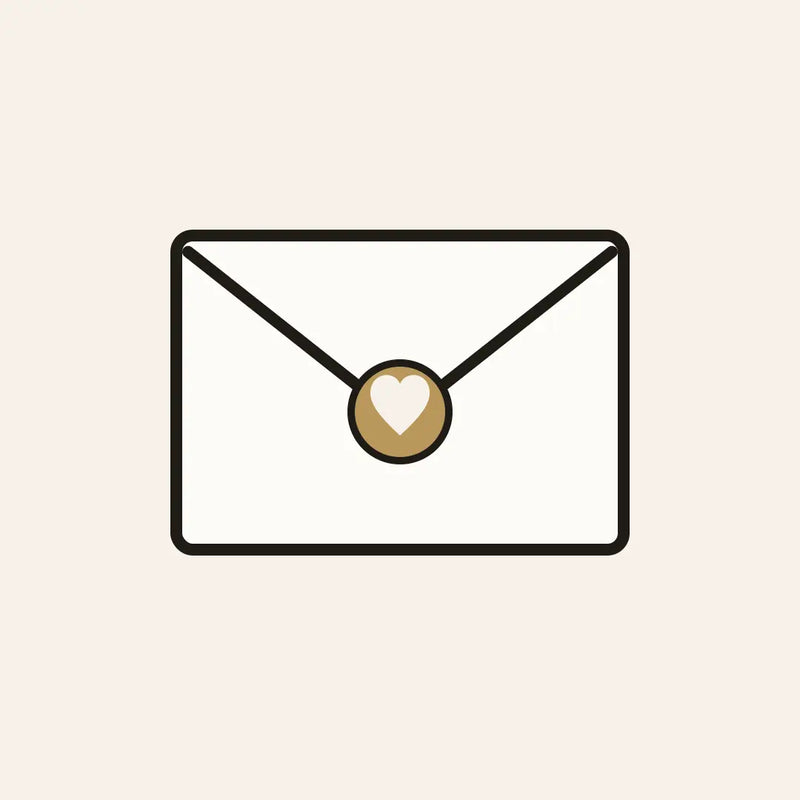 Gift note card icon