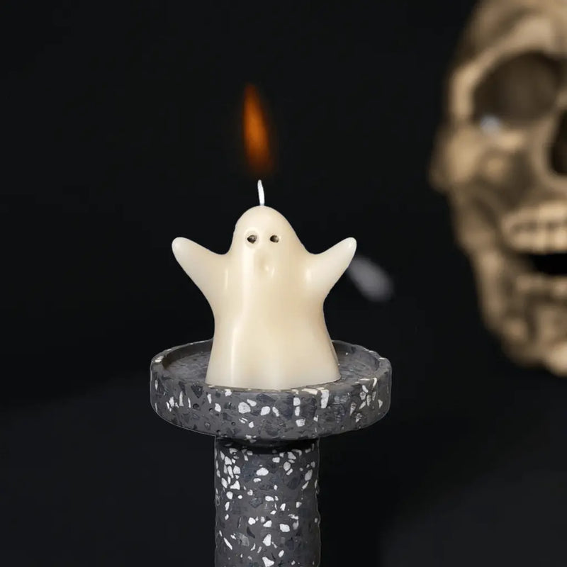 Ghost Candle |  Halloween Decor - Kind Gifts Co.