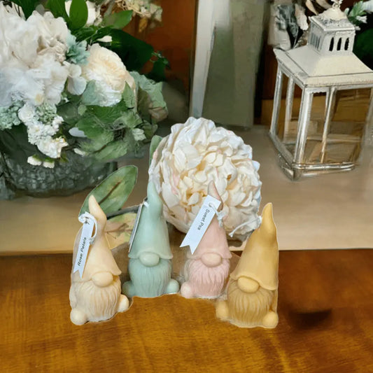 Gnome Scented Candle | Handcrafted Home Decor - handmade home fragrance gift