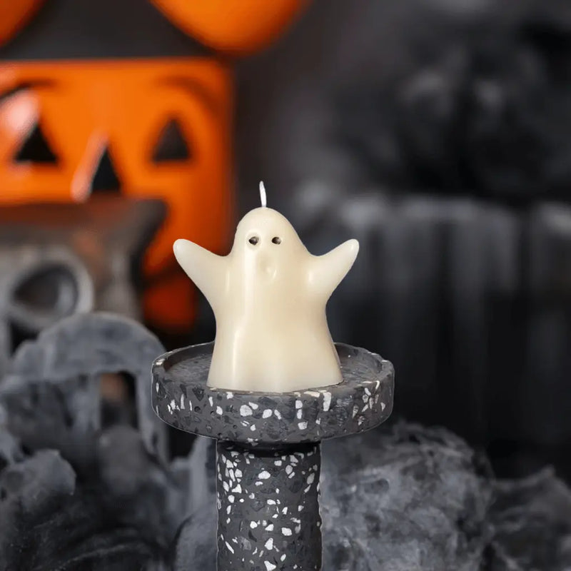 Ghost Candle |  Halloween Decor - Kind Gifts Co.