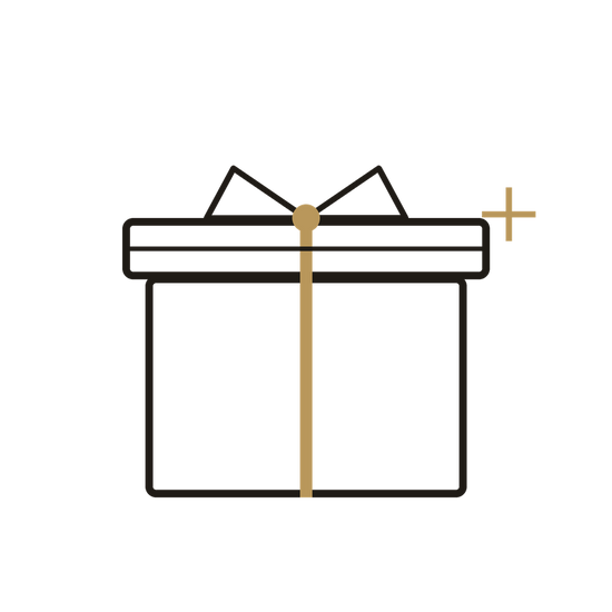 Gift packaging icon