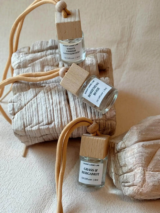 Luxury 8ml Car Diffuser in Fruity Scents - handmade home fragrance gift
