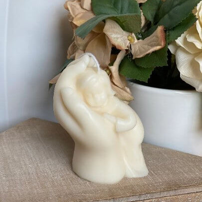 Mother's Touch Scented Candle - handmade home fragrance gift