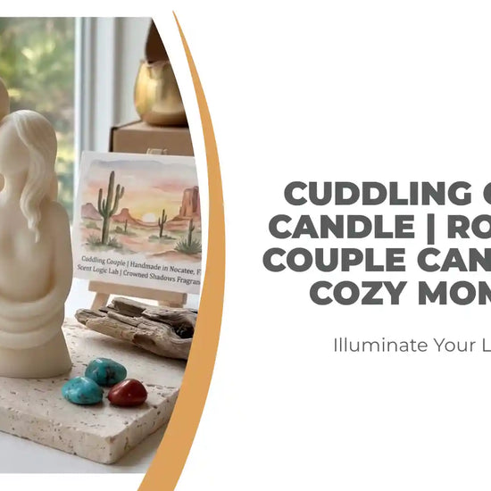 Cuddling Couple Candle | Romantic Couple Candle for Cozy Moments by@Outfy