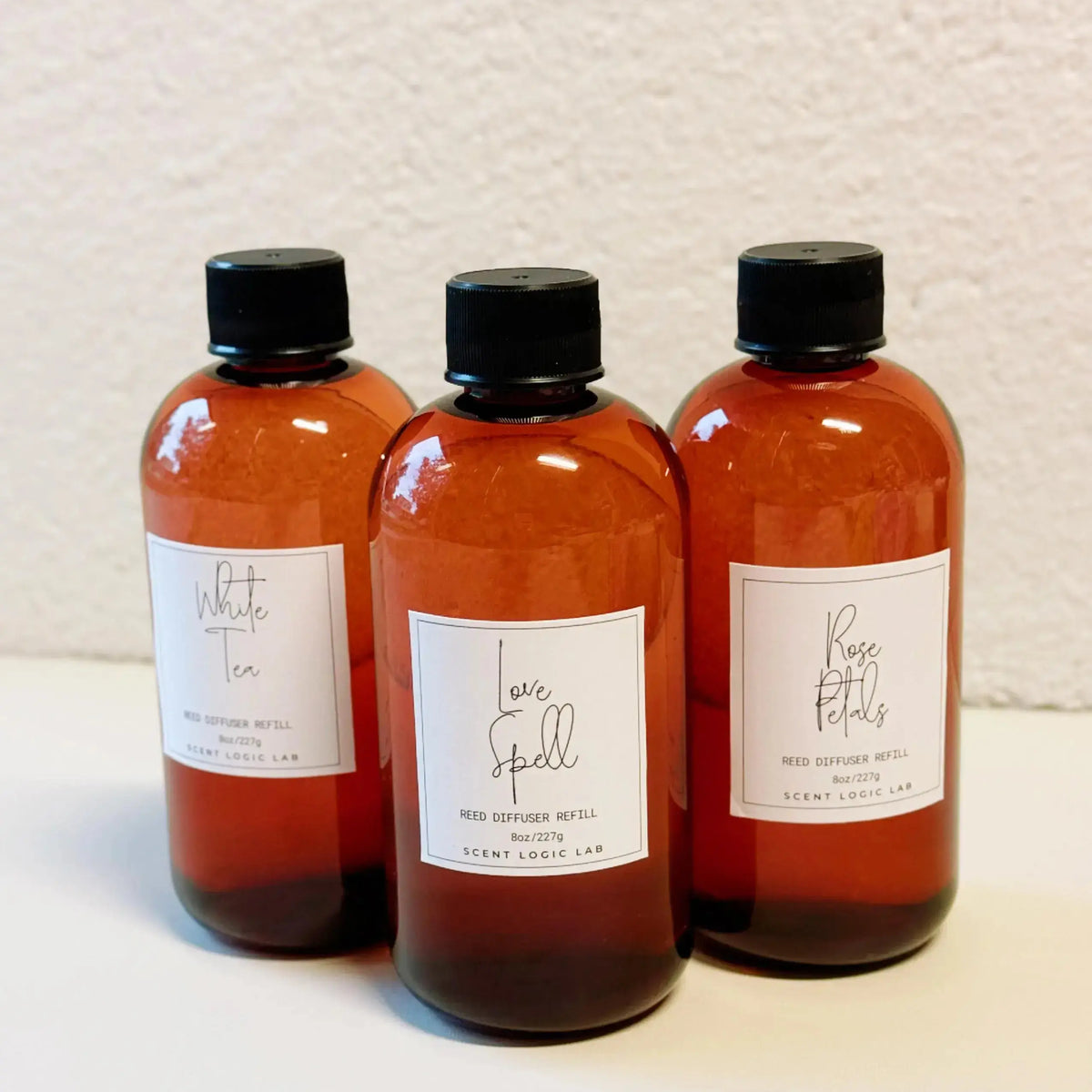 Reed Diffuser Refill – 8oz | Floral Scents, Essential Oil Infused